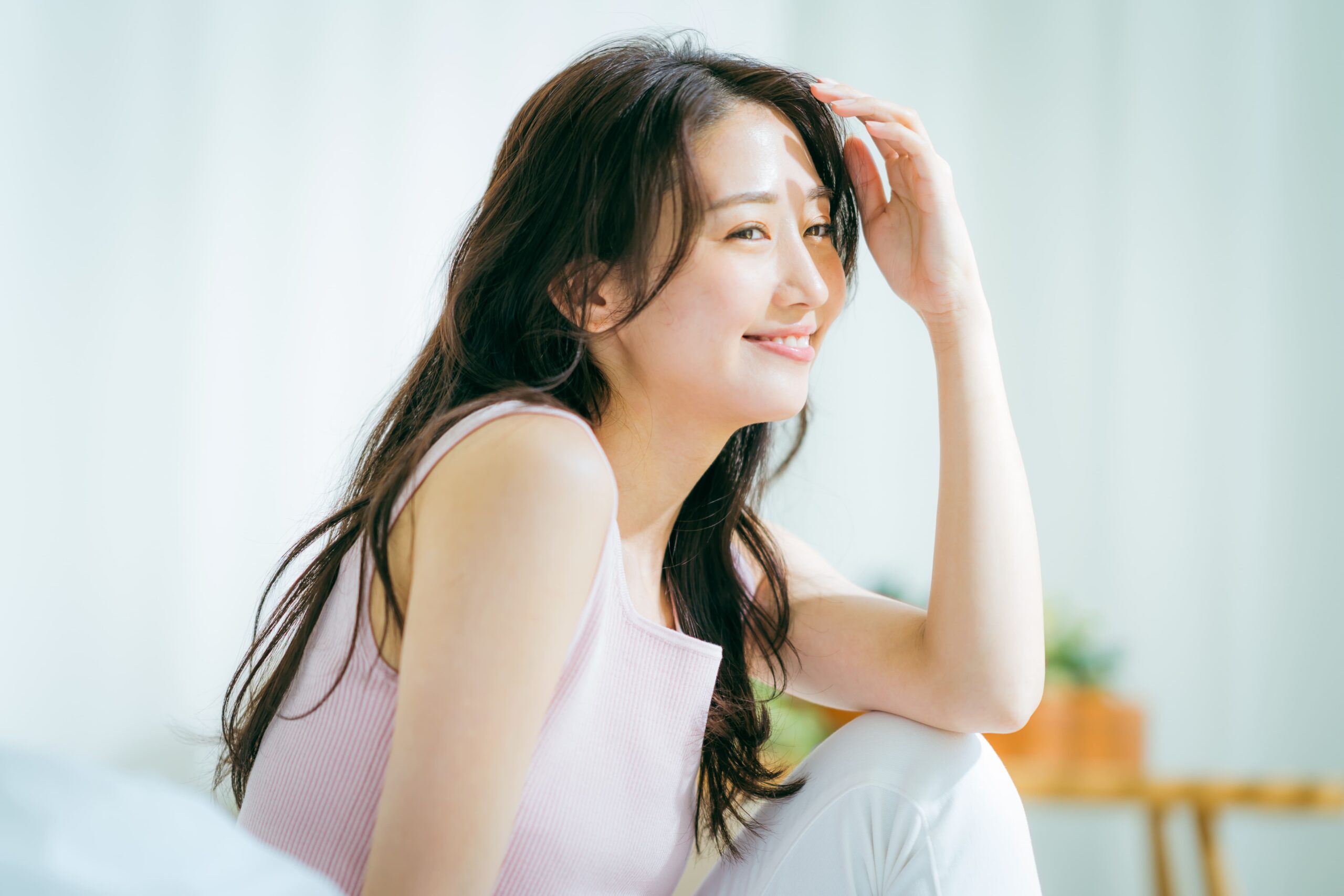 若い女性のモデル